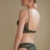 Thin Lace U-Shaped Backless Underwear Without Underwire & Panty Set NSSTY108737