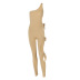 Sleeveless Side Hollow Lace-Up One-Shoulder Slim Jumpsuit NSHTL108925