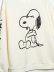 Comics Snoopy Pattern Print Loose Long Sleeve Sweatshirt NSAM109136