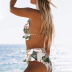 Ruffled Backless Straps 2 Piece Swimwear NSXSY109242