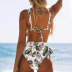 Ruffled Backless Straps 2 Piece Swimwear NSXSY109242