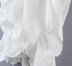 Lace V Neck Short Sleeve Dress NSAM109577