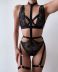 Halter Lace See-Through One Piece Sexy Lingerie NSRBL109598