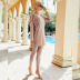 splicing self-cultivation Muslim conservative three-piece beach suit nihaostyles wholesale clothes NSLM100581