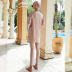 splicing self-cultivation Muslim conservative three-piece beach suit nihaostyles wholesale clothes NSLM100581
