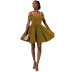 Tube Top Off-Shoulder Sling Evening Dress NSXYZ100687