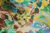 Green Silk Satin Floral Printed Shirt NSBRF101373