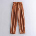 Solid Color High-Waist Pu Leather Pants NSXFL101416