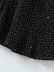 Trumpet Long-Sleeved Dot Dress NSXFL101443