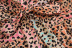 Long-Sleeved Leopard Print Belted Dress NSXFL101450