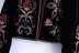 Long-Sleeved Embroidered Velvet Cardigan NSLQS101501