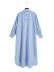 Long Sleeve Striped Loose Shirt Dress NSLQS101503