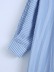 Long Sleeve Striped Loose Shirt Dress NSLQS101503