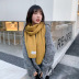 Solid Color Thick Wool Knit Scarf NSCM101066