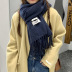Thickening Long Section Of Imitation Cashmere Scarf NSCM101073