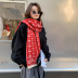 Knitted Wool Flower Scarf NSCM101097