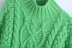 Suéter de punto con cuello alto y perlas sintéticas NSLQS101263