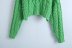 Faux Pearl Knit High Neck Sweater NSLQS101263