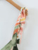 Graffiti Printed Oblique Hem Knotted Suspender Dress NSBRF101626