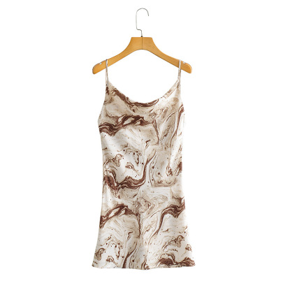 Print Sling Dress Nihaostyles Wholesale Clothing NSBRF101659