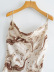 Print Sleeveless Cami Dress NSBRF101659