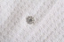 White Long-Sleeved Textured Blazer NSLQS101719