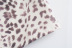 V-Neck Ruffle Print Short Sleeve Dress NSLQS101731