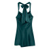 Pleated Lace-Up Dress NSLQS101745