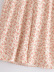 Sleeveless V-Neck Loose Printed Floral Dress NSLQS101772
