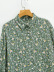 Green Floral Long-Sleeved Shirt NSLQS101825
