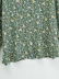 Camisa de manga larga con print de flores verde NSLQS101825