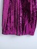 Solid Color Sequined Slip Dress NSLQS101830