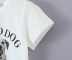 Puppy Printed Short-Sleeved T-Shirt NSLQS101833