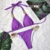 Chain Suspender Bikini 2 Piece Swimsuit NSKLL102271