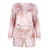 tie-dye casual fashion two-piece home service NSZH34201