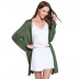 spring fashion solid color long knit sweater coat  NSYH34208