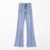 long-legged high-waisted denim pants NSHS34221