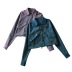 temperament colorful short lapel jacket  NSLD34276