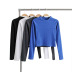 casual fashion simple long-sleeved sweater   NSLD35467