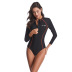 one-piece long-sleeved swimsuit  NSHL35537