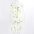 summer fashion sexy sling drawstring printed dress  NSYI35612