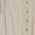 vestido casual diario de color sólido con cuello en V NSHZ35770