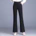 slim high waist drape trousers NSYZ35812