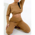 casual fashion long-sleeved top trousers set NSXS35926