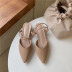 spring new pointed thick heel sandals  NSHU35977