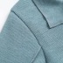 fashion slim short stitching blouse NSAC34401