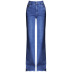 Raw Edge Draping Jeans  NSYZ34416