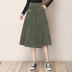 high waist large swing skirt  NSYZ34423