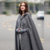 fashion retro style cloak windbreaker  NSSE36017