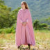 fashion retro style cloak windbreaker  NSSE36017